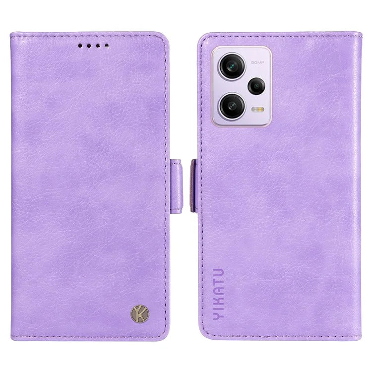 YIKATU YK-007 For Xiaomi Redmi Note 12 Pro 5G / 12 Pro Speed 5G / Poco X5 Pro 5G Leather Case Phone Cover