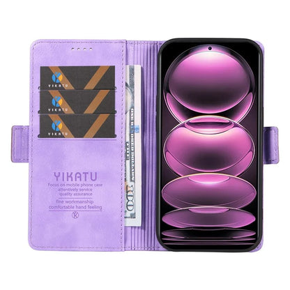 YIKATU YK-007 For Xiaomi Redmi Note 12 Pro 5G / 12 Pro Speed 5G / Poco X5 Pro 5G Leather Case Phone Cover