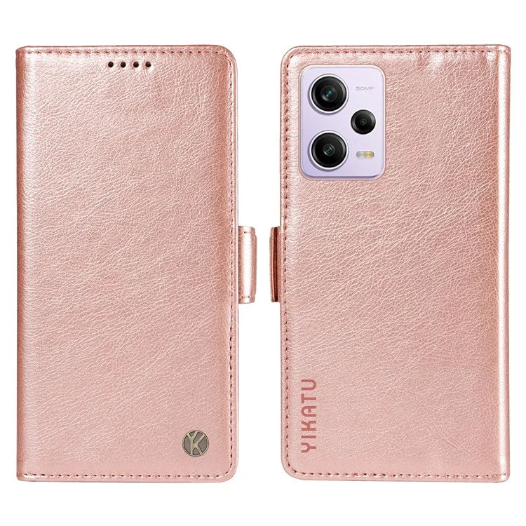 YIKATU YK-007 For Xiaomi Redmi Note 12 Pro 5G / 12 Pro Speed 5G / Poco X5 Pro 5G Leather Case Phone Cover