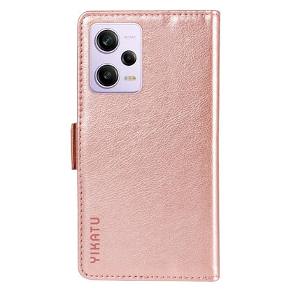 YIKATU YK-007 For Xiaomi Redmi Note 12 Pro 5G / 12 Pro Speed 5G / Poco X5 Pro 5G Leather Case Phone Cover