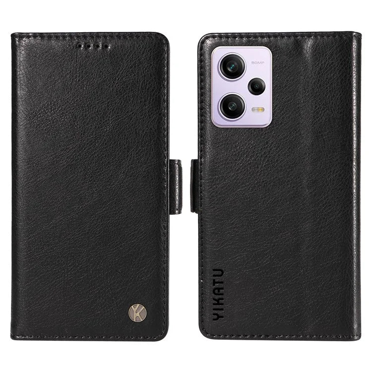 YIKATU YK-007 For Xiaomi Redmi Note 12 Pro 5G / 12 Pro Speed 5G / Poco X5 Pro 5G Leather Case Phone Cover