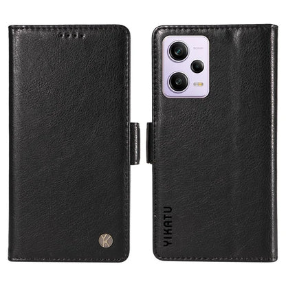 YIKATU YK-007 For Xiaomi Redmi Note 12 Pro 5G / 12 Pro Speed 5G / Poco X5 Pro 5G Leather Case Phone Cover