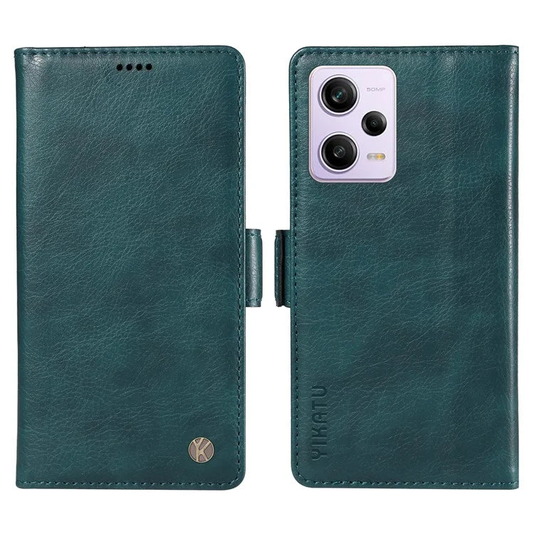 YIKATU YK-007 For Xiaomi Redmi Note 12 Pro 5G / 12 Pro Speed 5G / Poco X5 Pro 5G Leather Case Phone Cover