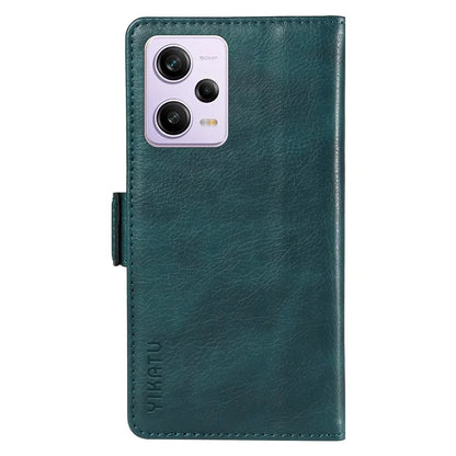 YIKATU YK-007 For Xiaomi Redmi Note 12 Pro 5G / 12 Pro Speed 5G / Poco X5 Pro 5G Leather Case Phone Cover