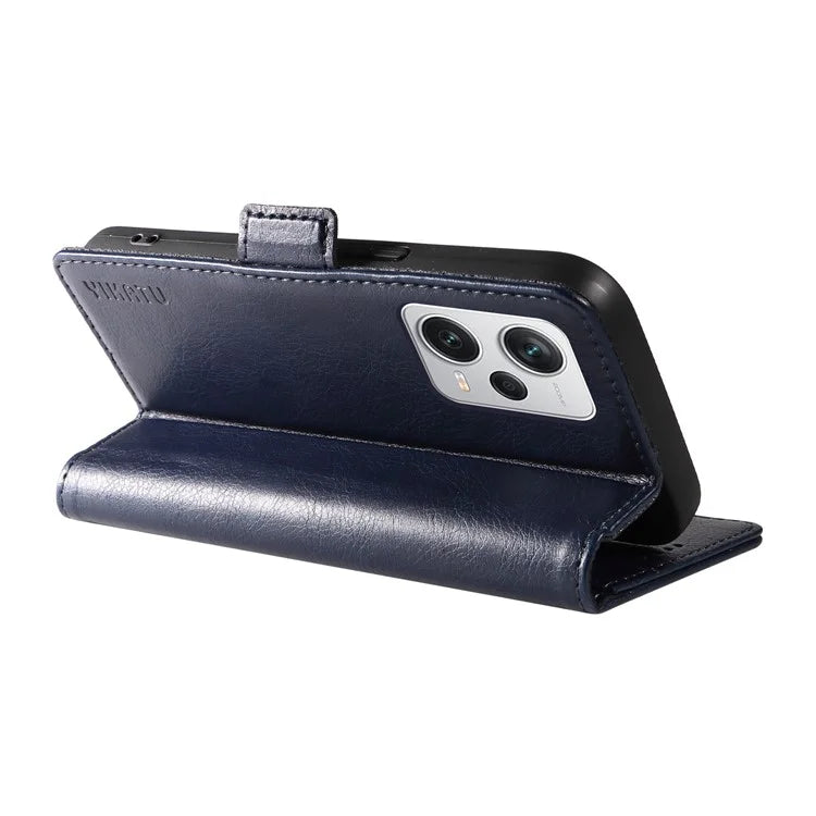 YIKATU YK-007 For Xiaomi Redmi Note 12 Pro+ 5G Case PU Leather Phone Cover with Wallet