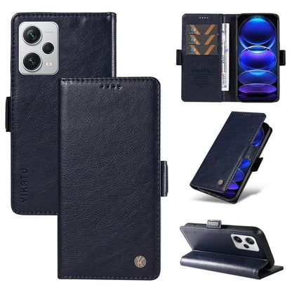 YIKATU YK-007 For Xiaomi Redmi Note 12 Pro+ 5G Case PU Leather Phone Cover with Wallet