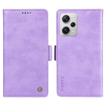 YIKATU YK-007 For Xiaomi Redmi Note 12 Pro+ 5G Case PU Leather Phone Cover with Wallet