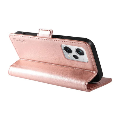 YIKATU YK-007 For Xiaomi Redmi Note 12 Pro+ 5G Case PU Leather Phone Cover with Wallet