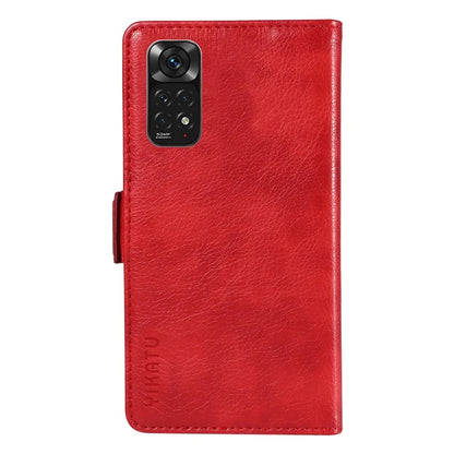YIKATU YK-007 For Xiaomi Redmi Note 12S 4G / Note 11 4G (Qualcomm) / Note 11S 4G Case Leather Litchi Texture Phone Cover
