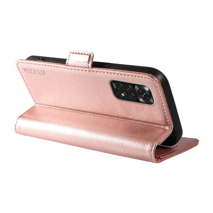 YIKATU YK-007 For Xiaomi Redmi Note 12S 4G / Note 11 4G (Qualcomm) / Note 11S 4G Case Leather Litchi Texture Phone Cover