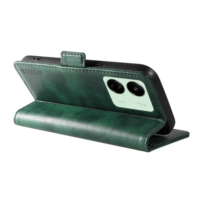 YIKATU YK-007 For Xiaomi Redmi 13C 4G / 13C 5G / 13R 5G / Poco M6 5G / Poco C65 4G Case Scratch-Proof Leather+TPU Magnetic Phone Cover