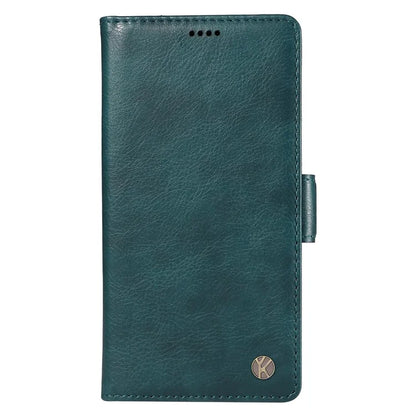 YIKATU YK-007 For Xiaomi Redmi 13C 4G / 13C 5G / 13R 5G / Poco M6 5G / Poco C65 4G Case Scratch-Proof Leather+TPU Magnetic Phone Cover