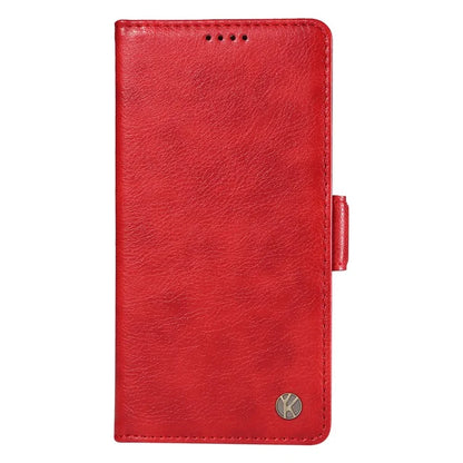 YIKATU YK-007 For Xiaomi Redmi 12 4G / 12 5G (Global) / Poco M6 Pro 5G Leather Case Litchi Texture Phone Cover