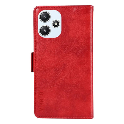 YIKATU YK-007 For Xiaomi Redmi 12 4G / 12 5G (Global) / Poco M6 Pro 5G Leather Case Litchi Texture Phone Cover