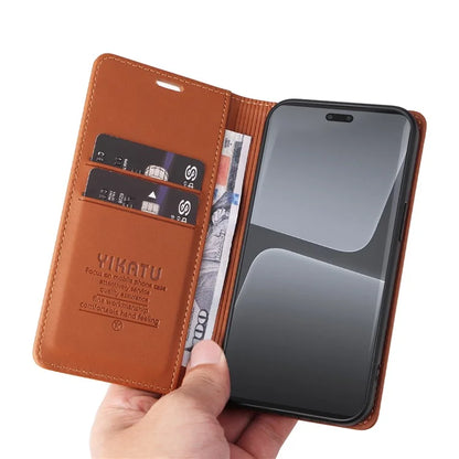 YIKATU YK-001 For Xiaomi 13 Lite / Civi 2 5G Cell Phone Case Bump Proof Leather Stand Cover