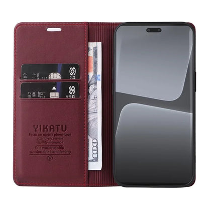 YIKATU YK-001 For Xiaomi 13 Lite / Civi 2 5G Cell Phone Case Bump Proof Leather Stand Cover