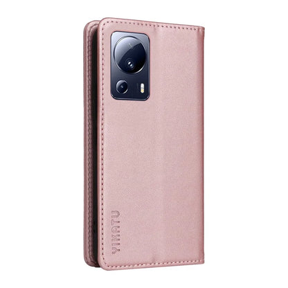 YIKATU YK-001 For Xiaomi 13 Lite / Civi 2 5G Cell Phone Case Bump Proof Leather Stand Cover