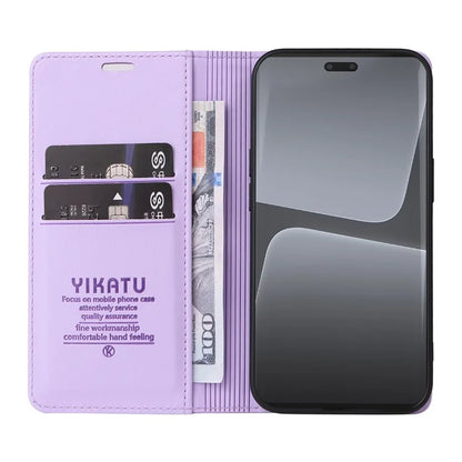 YIKATU YK-001 For Xiaomi 13 Lite / Civi 2 5G Cell Phone Case Bump Proof Leather Stand Cover