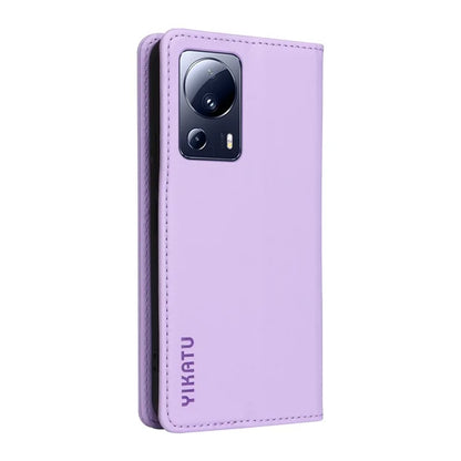 YIKATU YK-001 For Xiaomi 13 Lite / Civi 2 5G Cell Phone Case Bump Proof Leather Stand Cover