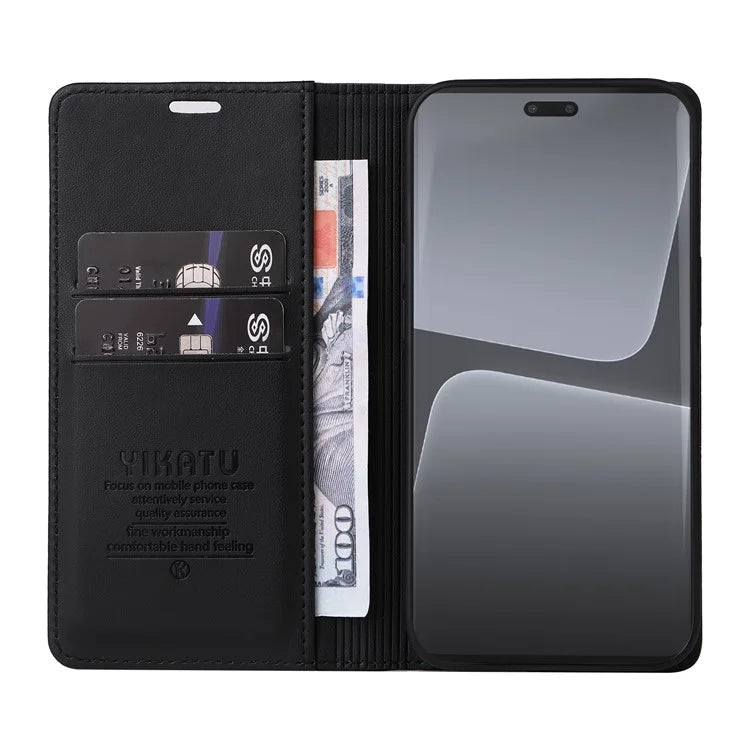 YIKATU YK-001 For Xiaomi 13 Lite / Civi 2 5G Cell Phone Case Bump Proof Leather Stand Cover