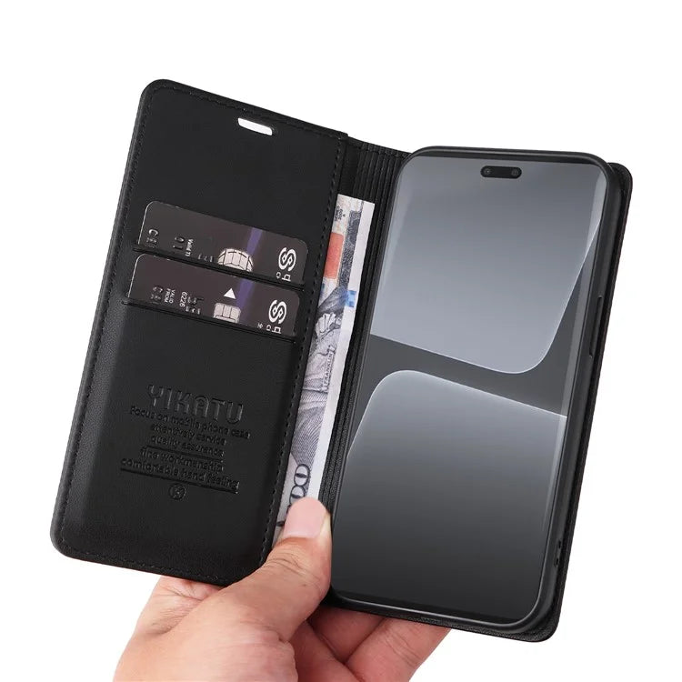 YIKATU YK-001 For Xiaomi 13 Lite / Civi 2 5G Cell Phone Case Bump Proof Leather Stand Cover