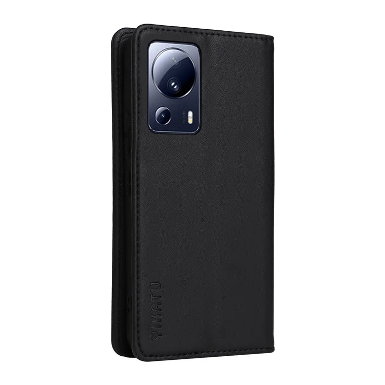 YIKATU YK-001 For Xiaomi 13 Lite / Civi 2 5G Cell Phone Case Bump Proof Leather Stand Cover