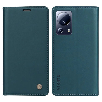 YIKATU YK-001 For Xiaomi 13 Lite / Civi 2 5G Cell Phone Case Bump Proof Leather Stand Cover