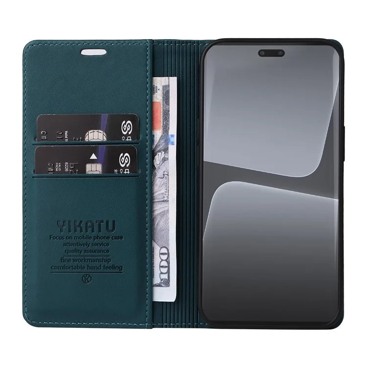YIKATU YK-001 For Xiaomi 13 Lite / Civi 2 5G Cell Phone Case Bump Proof Leather Stand Cover