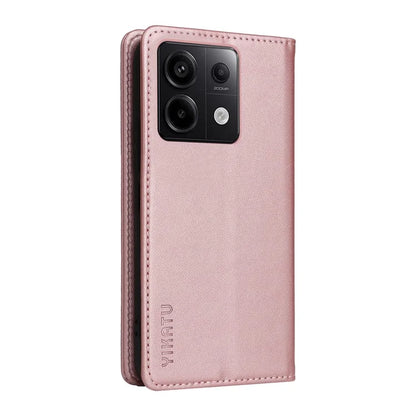 YIKATU YK-001 For Xiaomi Redmi Note 13 Pro 5G / Poco X6 5G Case Magnetic Adsorption Leather Phone Cover