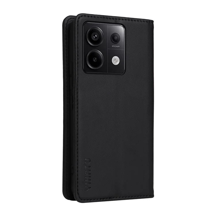 YIKATU YK-001 For Xiaomi Redmi Note 13 Pro 5G / Poco X6 5G Case Magnetic Adsorption Leather Phone Cover