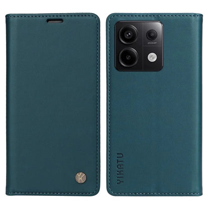 YIKATU YK-001 For Xiaomi Redmi Note 13 Pro 5G / Poco X6 5G Case Magnetic Adsorption Leather Phone Cover