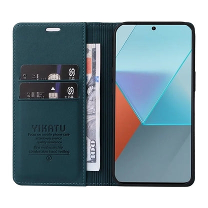 YIKATU YK-001 For Xiaomi Redmi Note 13 Pro 5G / Poco X6 5G Case Magnetic Adsorption Leather Phone Cover