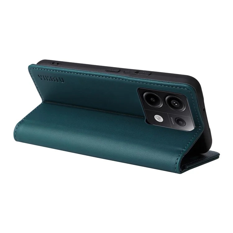 YIKATU YK-001 For Xiaomi Redmi Note 13 Pro 5G / Poco X6 5G Case Magnetic Adsorption Leather Phone Cover