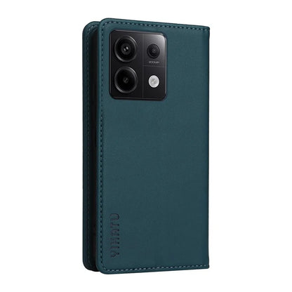 YIKATU YK-001 For Xiaomi Redmi Note 13 Pro 5G / Poco X6 5G Case Magnetic Adsorption Leather Phone Cover