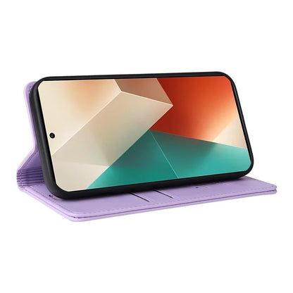 YIKATU YK-001 For Xiaomi Redmi Note 13 5G Cell Phone Case Fully Wrapped Folio Flip Leather Cover