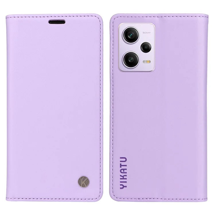 YIKATU YK-001 For Xiaomi Poco X5 Pro 5G / Redmi Note 12 Pro Speed 5G / Note 12 Pro 5G Case Magnetic Closing PU Leather Cover