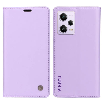 YIKATU YK-001 For Xiaomi Poco X5 Pro 5G / Redmi Note 12 Pro Speed 5G / Note 12 Pro 5G Case Magnetic Closing PU Leather Cover