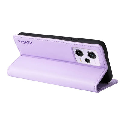 YIKATU YK-001 For Xiaomi Poco X5 Pro 5G / Redmi Note 12 Pro Speed 5G / Note 12 Pro 5G Case Magnetic Closing PU Leather Cover