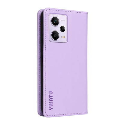 YIKATU YK-001 For Xiaomi Poco X5 Pro 5G / Redmi Note 12 Pro Speed 5G / Note 12 Pro 5G Case Magnetic Closing PU Leather Cover