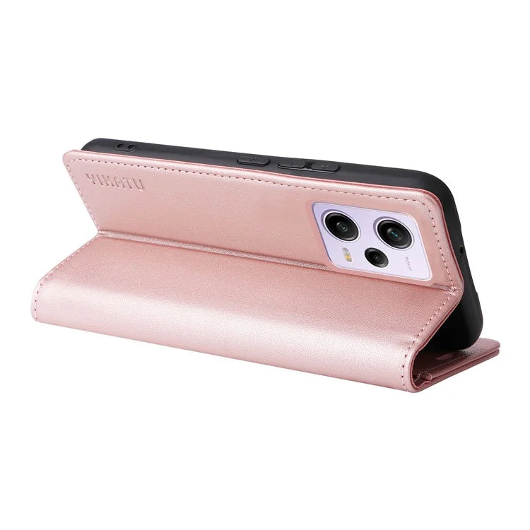 YIKATU YK-001 For Xiaomi Poco X5 Pro 5G / Redmi Note 12 Pro Speed 5G / Note 12 Pro 5G Case Magnetic Closing PU Leather Cover