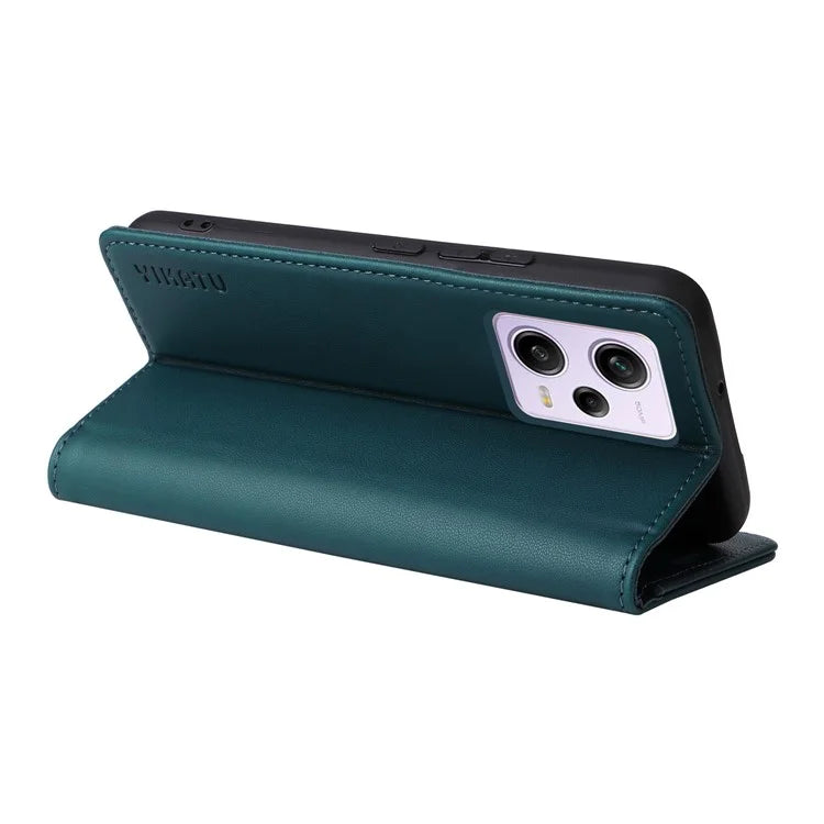YIKATU YK-001 For Xiaomi Poco X5 Pro 5G / Redmi Note 12 Pro Speed 5G / Note 12 Pro 5G Case Magnetic Closing PU Leather Cover