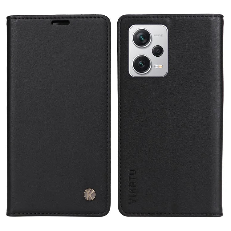 YIKATU YK-001 For Xiaomi Redmi Note 12 Pro+ 5G Cell Phone Cover Magnetic Closing Leather Phone Shell