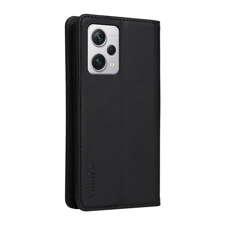YIKATU YK-001 For Xiaomi Redmi Note 12 Pro+ 5G Cell Phone Cover Magnetic Closing Leather Phone Shell