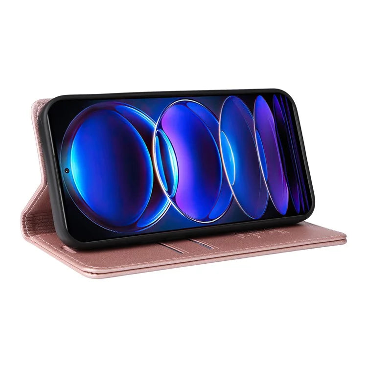 YIKATU YK-001 For Xiaomi Redmi Note 12 Pro+ 5G Cell Phone Cover Magnetic Closing Leather Phone Shell