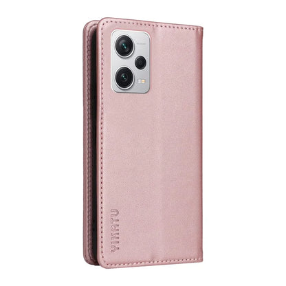 YIKATU YK-001 For Xiaomi Redmi Note 12 Pro+ 5G Cell Phone Cover Magnetic Closing Leather Phone Shell