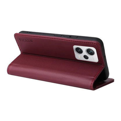 YIKATU YK-001 For Xiaomi Redmi Note 12 Pro+ 5G Cell Phone Cover Magnetic Closing Leather Phone Shell