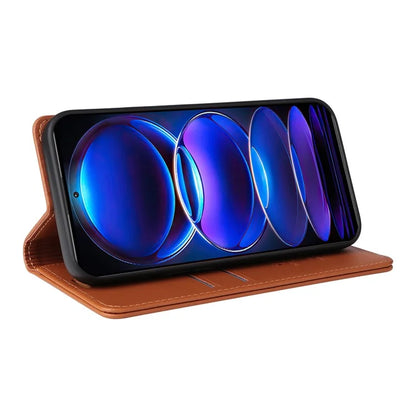 YIKATU YK-001 For Xiaomi Redmi Note 12 Pro+ 5G Cell Phone Cover Magnetic Closing Leather Phone Shell