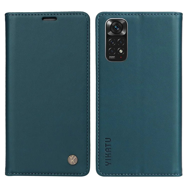 YIKATU YK-001 For Xiaomi Redmi Note 12S 4G Case Magnetic Closing PU Leather Cover