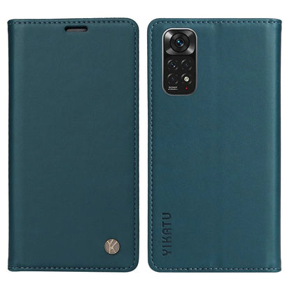 YIKATU YK-001 For Xiaomi Redmi Note 12S 4G Case Magnetic Closing PU Leather Cover