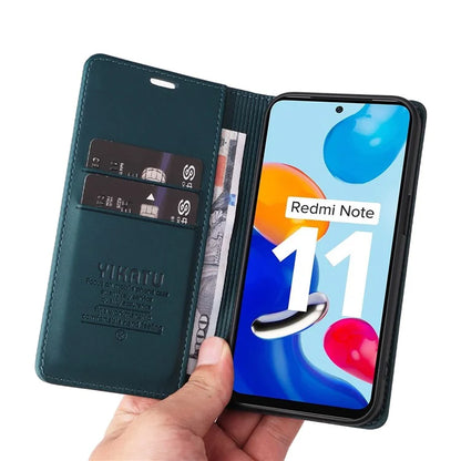 YIKATU YK-001 For Xiaomi Redmi Note 12S 4G Case Magnetic Closing PU Leather Cover